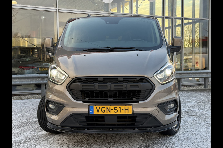 Ford Transit Custom 300 2.0 TDCI L2H1 Raptor DC | ZB Edition | NL-auto | 1e Eig | 2X Schuifd. | Sportvelgen | Treeplanken