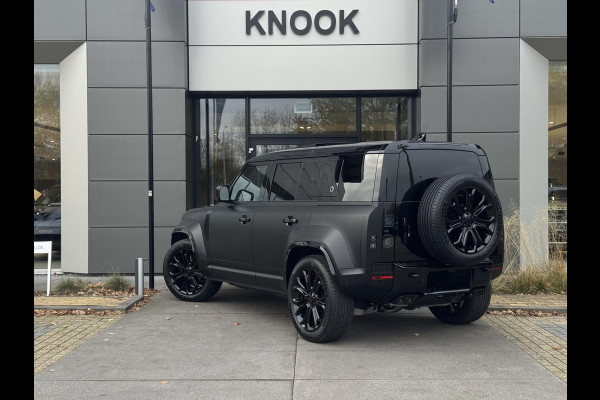 Land Rover Defender P635 110 Octa Black | Nieuw | Narvik Black | Satin