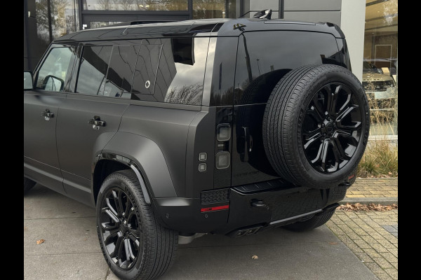 Land Rover Defender P635 110 Octa Black | Nieuw | Narvik Black | Satin