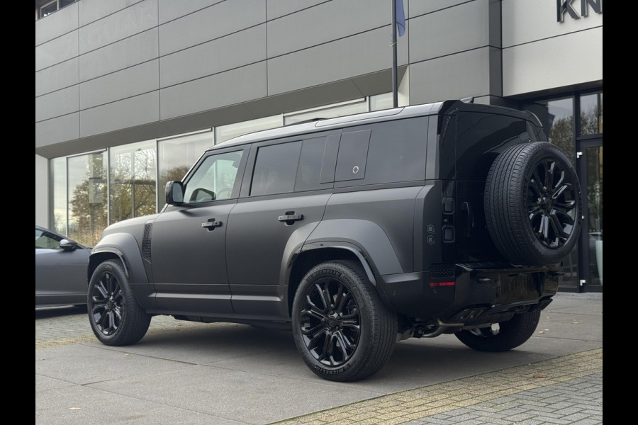 Land Rover Defender P635 110 Octa Black | Nieuw | Narvik Black | Satin