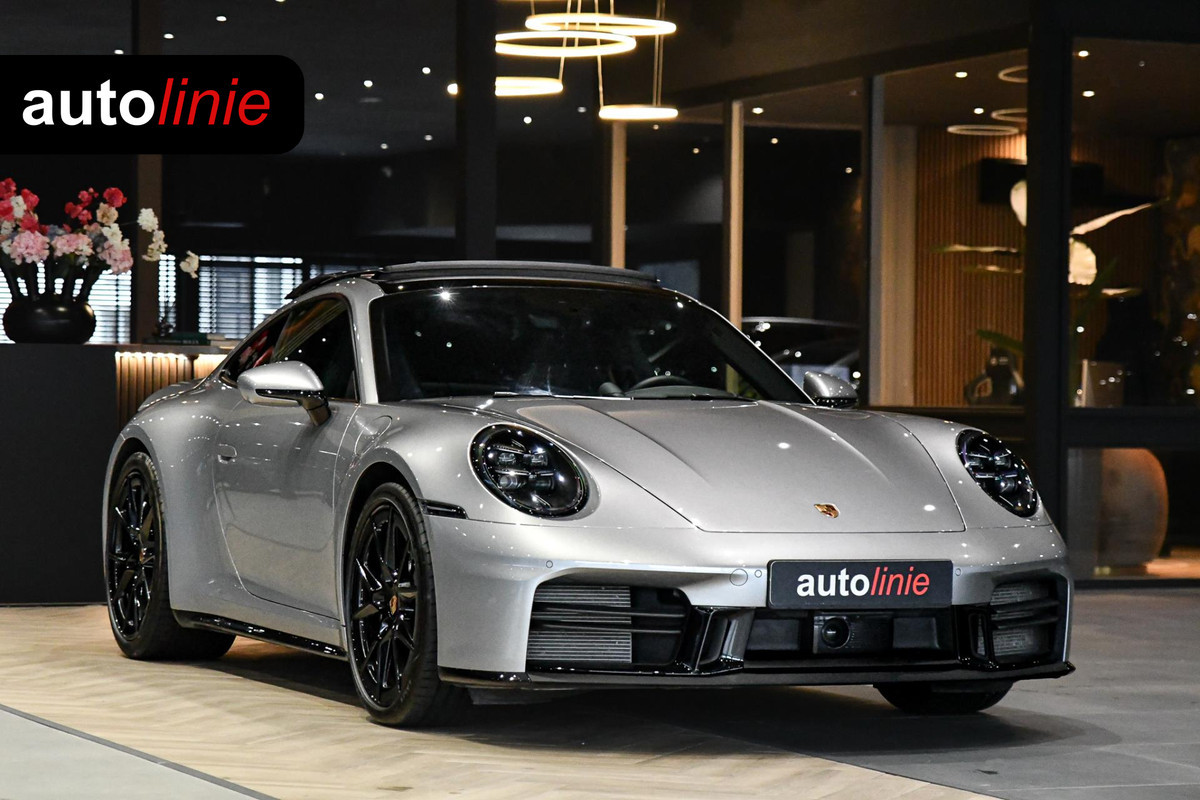 Porsche 911 3.0 Carrera MY25. BTW. Sport Design, Chrono, Lift, Pano, SportUitl, Leder, HD-Matrix, 14 Weg, Koeling, 360, ACC, Bose!