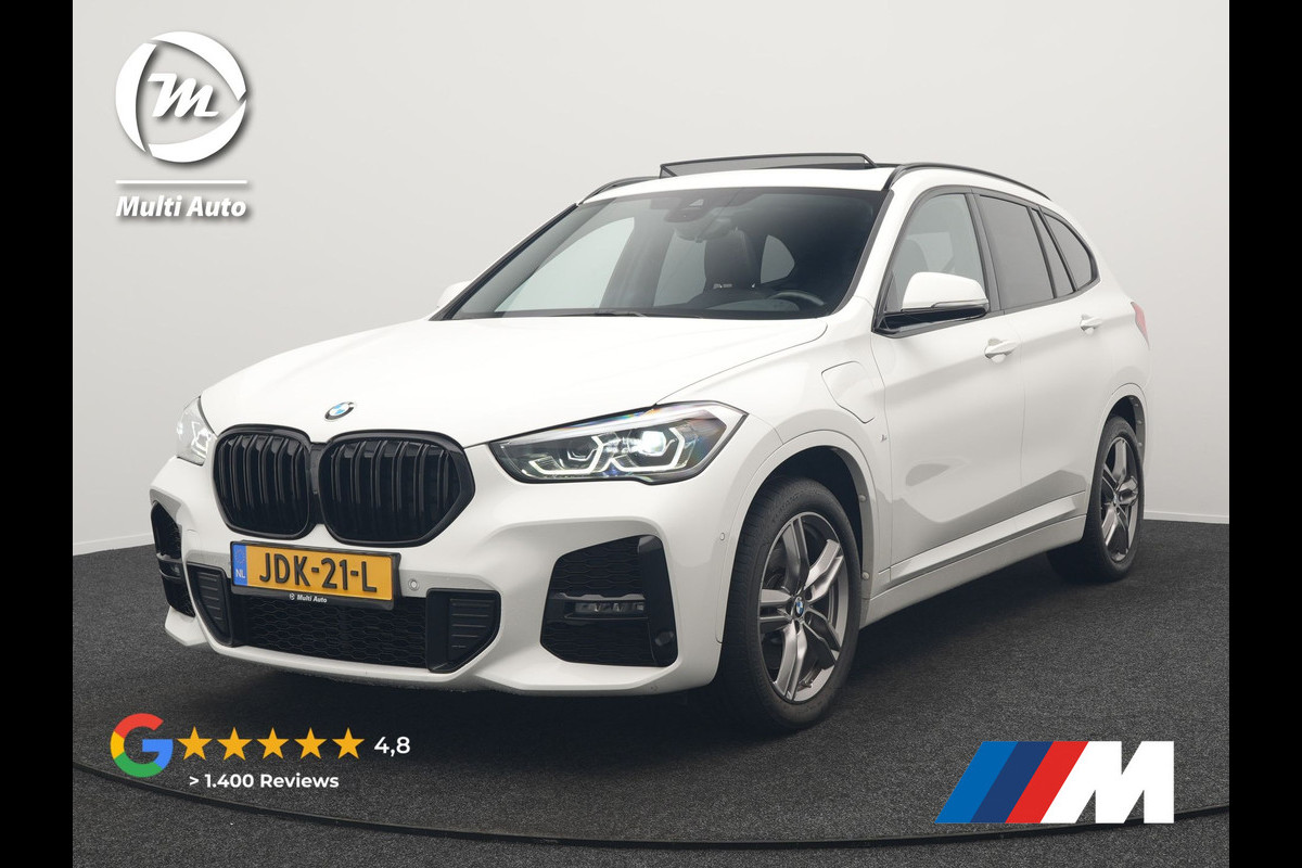 BMW X1 xDrive25e M Sport Plug in Hybrid 221pk Dealer O.H | PHEV | Panodak | Carplay | LED | DAB | Sportstoelen Verwarmd | Navi Prof |