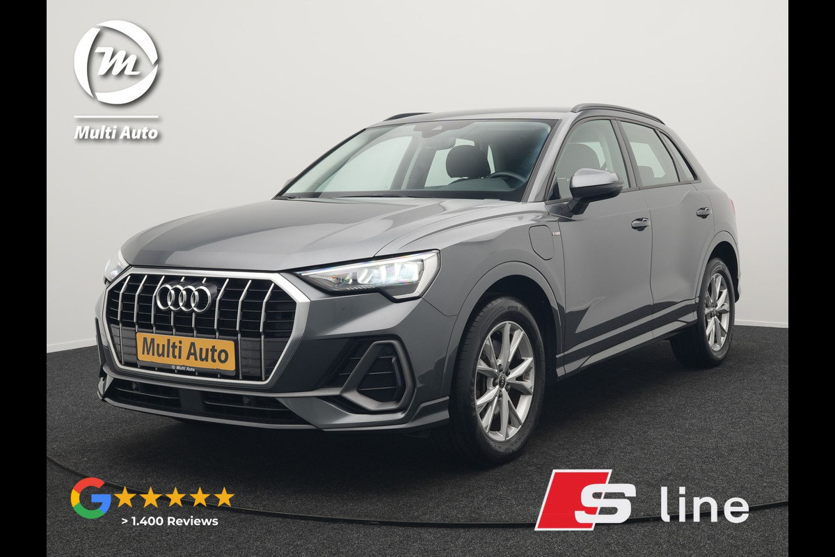 Audi Q3 45 TFSI e S Line Plug In Hybrid 245pk PHEV | Apple Carplay | Navigatie | Blis | Cruise Control | Virtual Cockpit | DAB | L.M"18 |