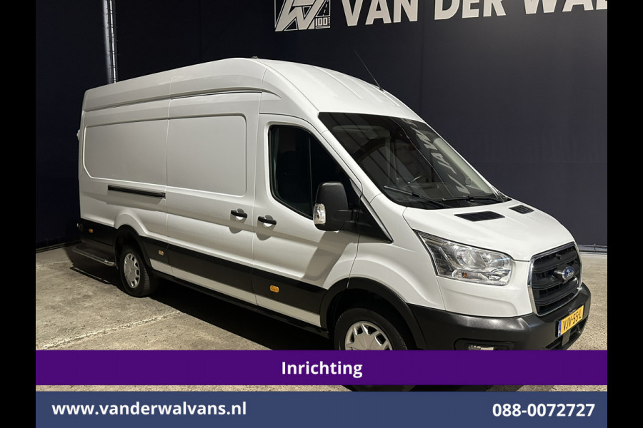 Ford Transit 2.0 TDCI 130pk L4H3 *Post NL inrichting* Euro6 Airco | Camera | Apple Carplay | Android Auto | Cruisecontrol Sidebars, Parkeersensoren, Verwarmde voorruit