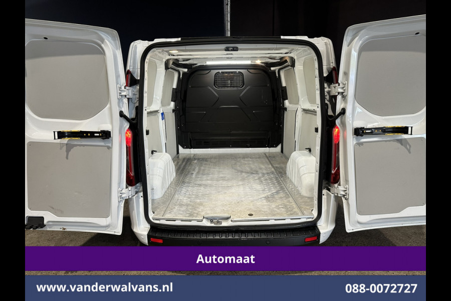 Ford Transit Custom 2.0 TDCI 130pk Automaat L1H1 Euro6 Airco | 2x zijdeur | LED | Camera | Navigatie | Apple Carplay Android Auto, Cruisecontrol, Stoelverwarming, Verwarmde voorruit, Parkeersensoren, Bijrijdersbank