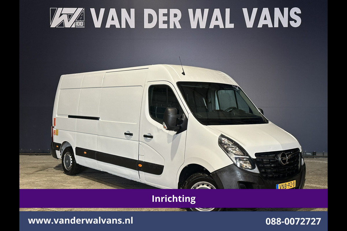 Opel Movano 2.3 Turbo 136pk L3H2 *PostNL Portaalklep* Euro6 Airco | Camera | Navigatie Cruisecontrol, Bijrijdersbank, Laadklep