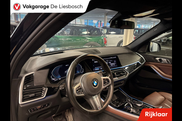BMW X5 XDrive45e High Executive/m-pakket/pano/leer/head up/harman kardon/luchtvering