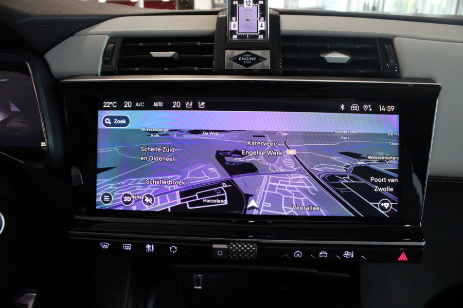 DS 7 E-Tense 300PK 4x4 ESPRIT DE VOYAGE | PANORAMISCH SCHUIF/KANTEL DAK | VOORRUITRAND/STUUR VERWARMING | VOLLEDIG LEDEREN BEKLEDING | LICHTMETALEN VELGEN 19" | ELEKTRISCH BEDIENBARE ACHTERKLEP | NIGHT VISION | DODEHOEK DETECTIE | ELEKTRISCH BEDIENBARE VOORSTOELEN MET MASSAGE FUNCTIE | ADAPTIVE CRUISE CONTROL | 360° CAMERA | KEYLESS ENTRY/START | FULL OPTION! | STOEL VENTILATIE | FOCAL ELECTRA | SFEER VERLICHTING | DRAADLOZE APPLE CARPLAY/ANDROID AUTO | NAVIGATIE | PARKEERSENSOREN VOOR EN ACHTER |