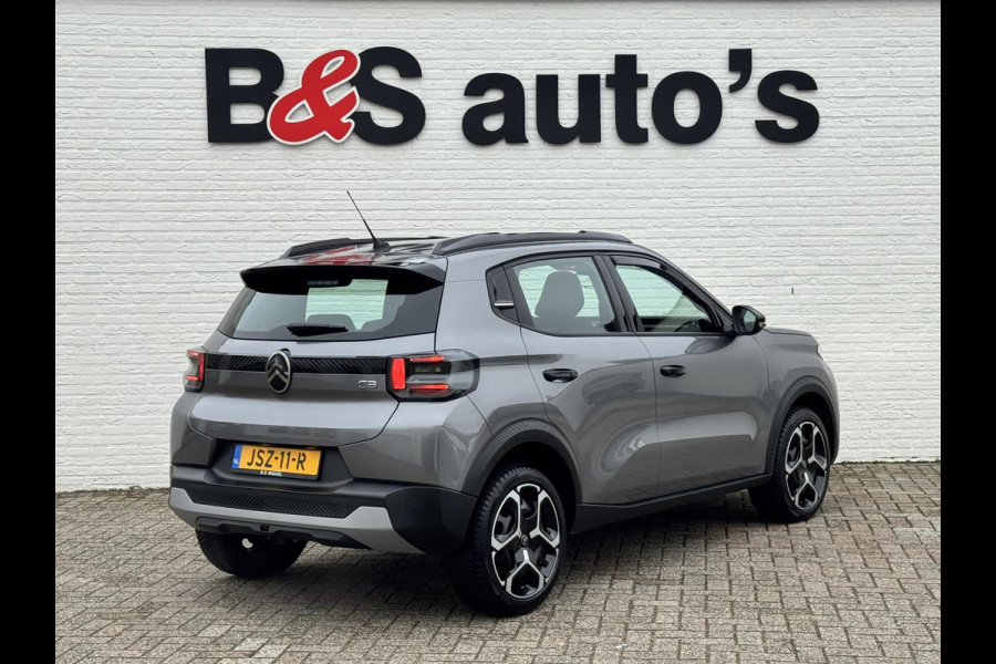 Citroën C3 1.2 Turbo 100pk Trekhaak Adaptieve cruise Airco Apple / Android DAB 4 Seizoenen banden