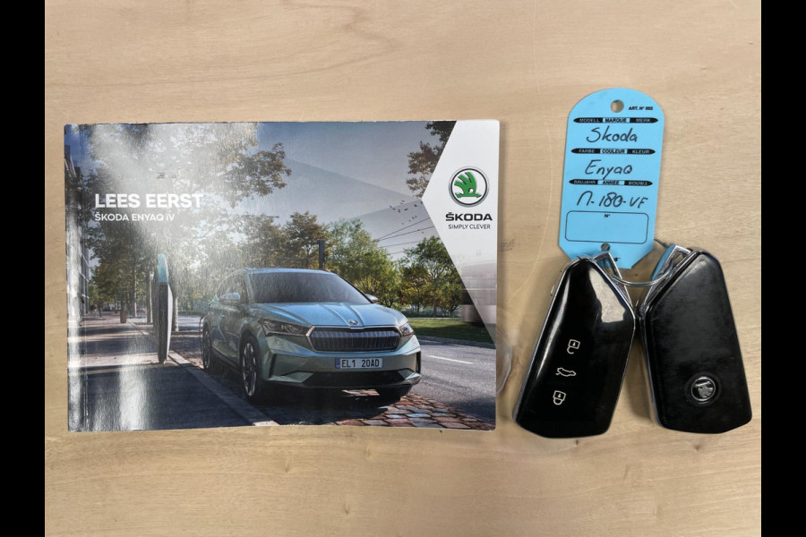 Škoda ENYAQ iV 60|91% SOH|VOLLEDER|PANORAMADAK|AMBIENT LIGHT|ANDROID,CARPLAY|CAMERA|NAVI|NL-AUTO|NAP|1e EIG|INCL.BTW|