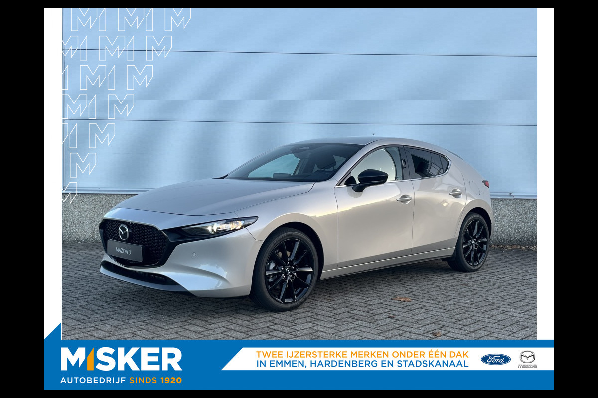 Mazda 3 2.5ltr 140pk, handbak HOMURA