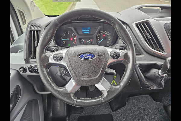 Ford Transit 350 2.0 L3 Open-Laadbak Airco Trekhaak Euro6 130Pk!