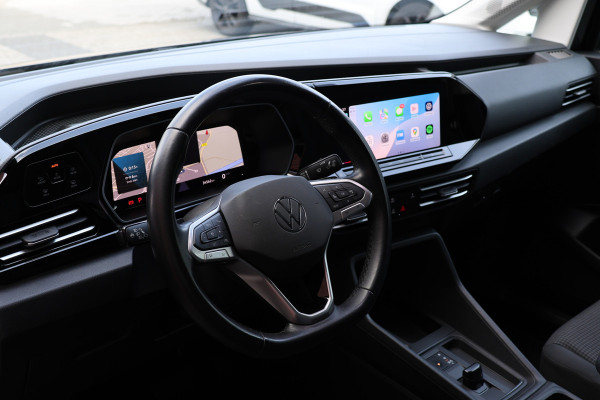 Volkswagen Caddy Cargo 2.0 TDI DSG R-Line | L+R Schuifdeur | ACC | Side Assist | Lane Assist | Virtual Cockpit | Camera | CarPlay | Stoelverwarming | LED Koplampen | Sidebars | Spoilerkit | DAB | Fabrieksgarantie | Facelift model | BPM Vrij