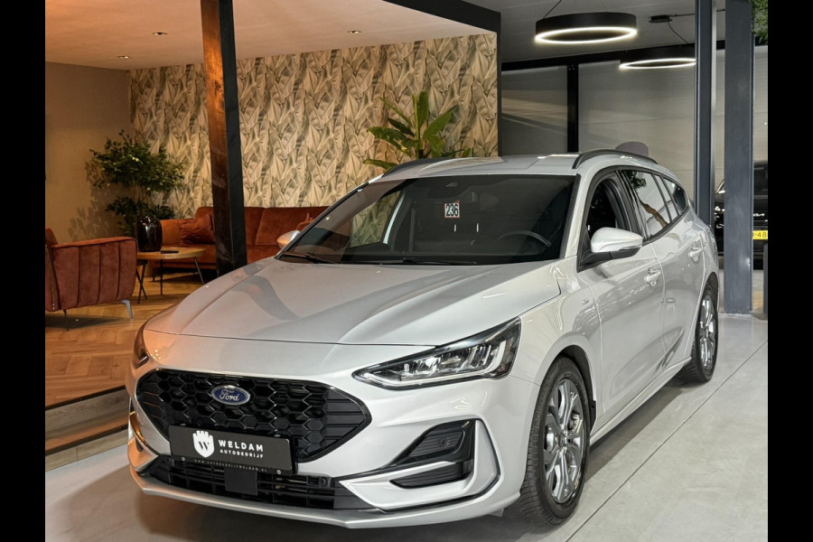 Ford Focus Wagon 1.0 EcoBoost ST Line Garantie StuurVW StoelVW Carplay Keyless Clima Led Navi Rijklaar