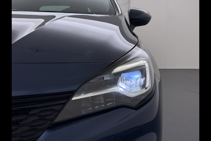 Opel Astra Sports Tourer 1.2T Leer/Alcantara Led-Matrix Innovation Bose®-Hifi Navi Camera Park-Assist + PDC-a+v Apple Carplay Android Keyle AGR-Comfort-Stoel+Stuur+Voorruitverwarming Elek.Achterklep Pdc Lane Assist DAB Regen-Lichtsensor Bordherkenning Zwarte-Hemel Origineel Nederlandse Auto Zeer luxe uitvoering! A-Label EURO6  € 30.000 nieuw