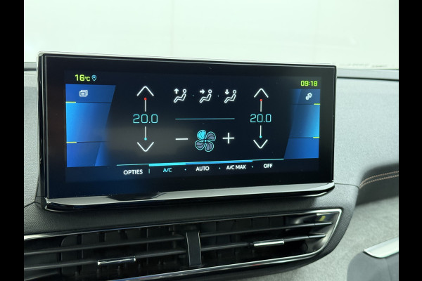 Peugeot 3008 1.6T 225pk AUT-8 GT Pack HYbrid Leer/Alcantara+Elektr.+Verwarmd Trekhaak Navi360°Camera Apple Carplay Android Ecc HiFi Premium FOCAL® Zwarte Hemel Lane Assist Dodehoekwaarschuwing 1e Eigenaar Origineel Nederlandse Auto Nieuwprijs €51.858,-