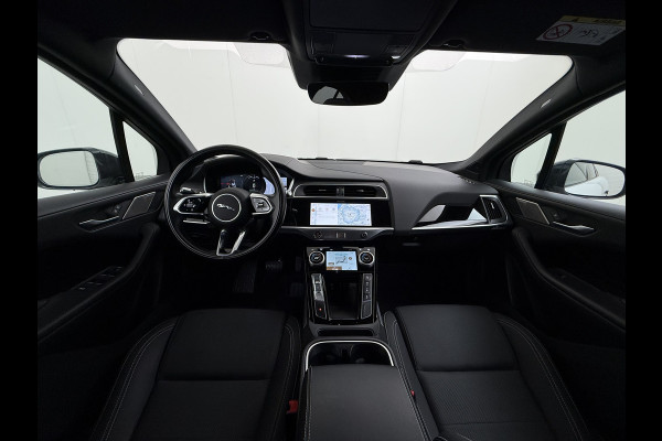 Jaguar I-PACE EV320PK 90kWh Leer Pano-Dak 360°Camera 20"LM Meridian™-Sound Apple Carplay Android Navi Ecc Pdc S Business Pack Keyless Stoelverwarming Rode-Remklauwen Elek.Achterklep Led Privacy Glas Cruise Control Rijstrooksensor Origineel Nederlandse Auto Dealeronderhouden 3 FASE LADEN 320pk 500Nm