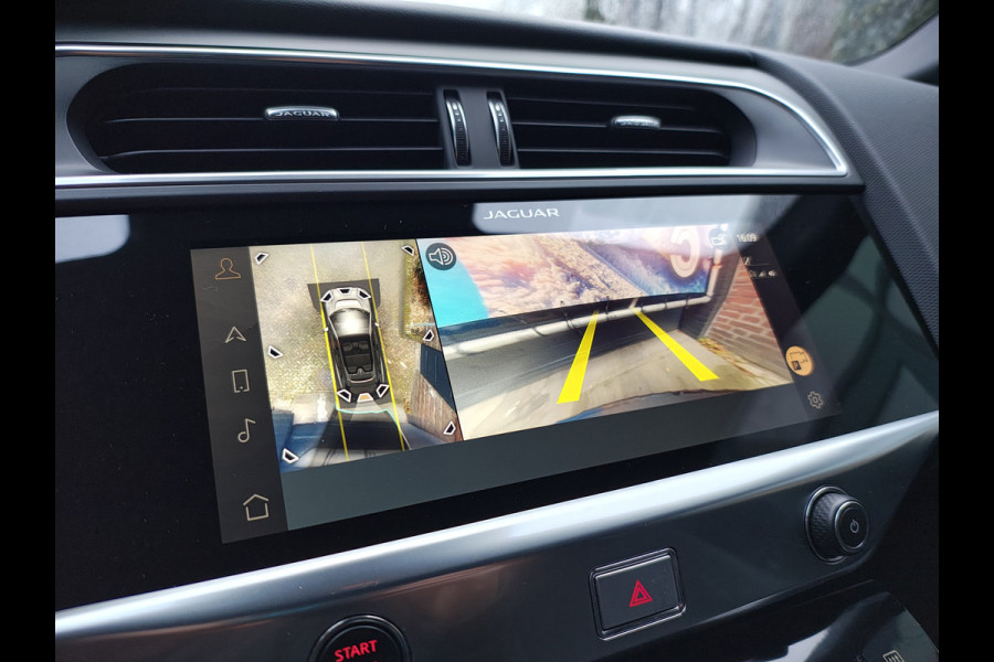 Jaguar I-PACE EV320PK 90kWh Leer Pano-Dak 360°Camera 20"LM Meridian™-Sound Apple Carplay Android Navi Ecc Pdc S Business Pack Keyless Stoelverwarming Rode-Remklauwen Elek.Achterklep Led Privacy Glas Cruise Control Rijstrooksensor Origineel Nederlandse Auto Dealeronderhouden 3 FASE LADEN 320pk 500Nm