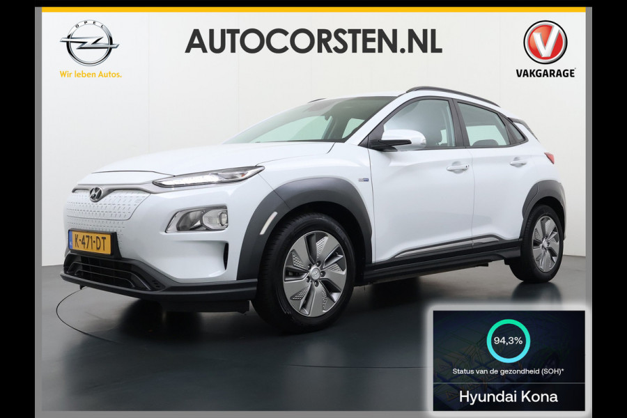 Hyundai Kona EV 64kWh SOH 94% Warmtepomp Adap.Cruise Apple Carplay Android Auto Krell®-Hifi Navi Ecc Camera Comfort Blind Spot Lane Assist Keyless Isofix DAB Led