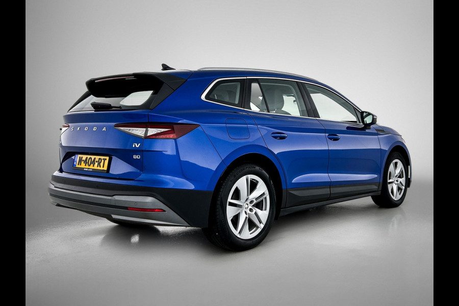 Škoda ENYAQ iV 80 150KW / 82KWh Lounge / Navigatie /  Pdc+Camera / 1/2 Leder / Carlpay-Android / Airco-ecc./ Xenon / Apk Nieuw