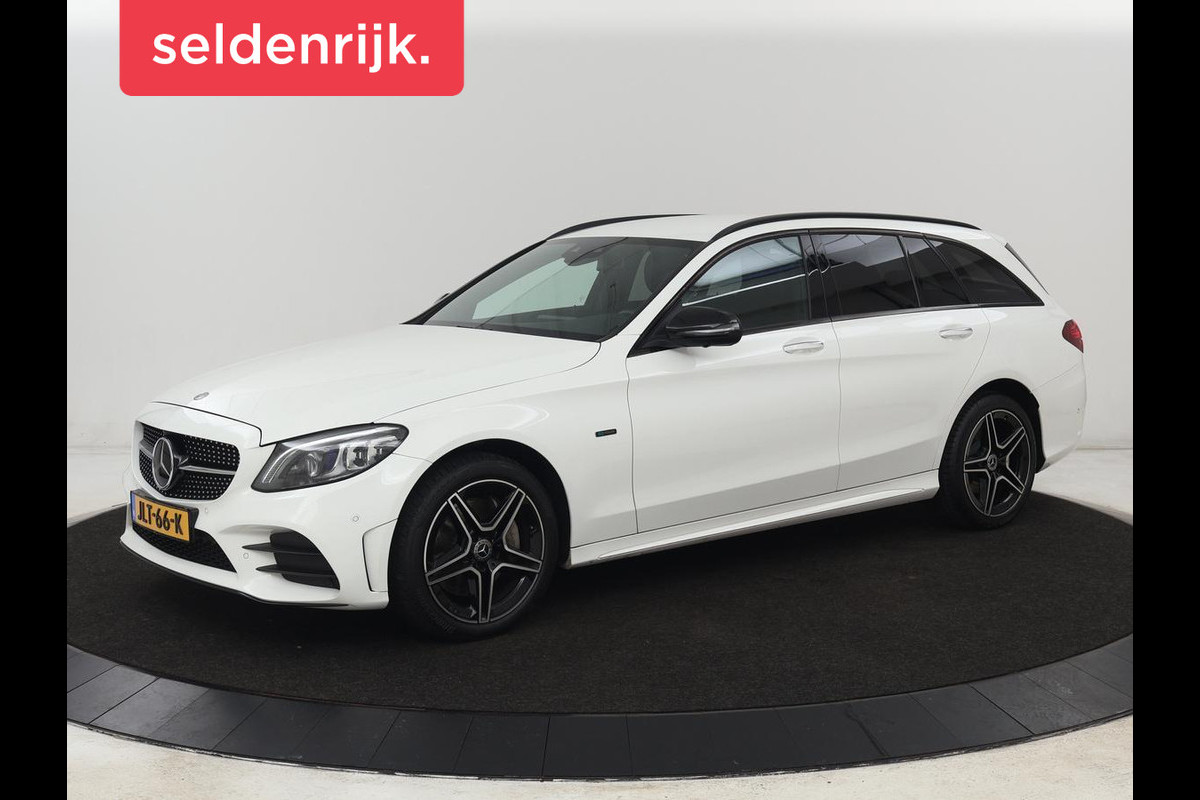 Mercedes-Benz C-Klasse 300de AMG Night | Adaptive cruise | 360 Camera | Leder | Burmester Surround | Trekhaak | Carplay | Stoelverwarming | Memory | Navigatie | Digital Cockpit | PHEV | Plug In