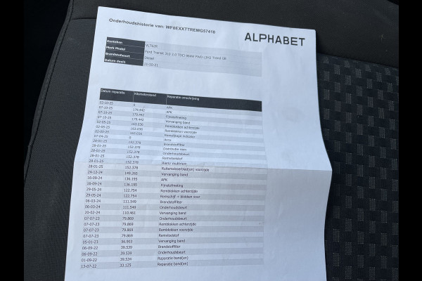 Ford Transit 310 2.0 TDCI 130pk L3H2 Trend / vaste prijs rijklaar € 18.950 ex btw / lease vanaf € 319 / Sortimo ingerichte laadruimte met omvormer / distributie riem vervangen!