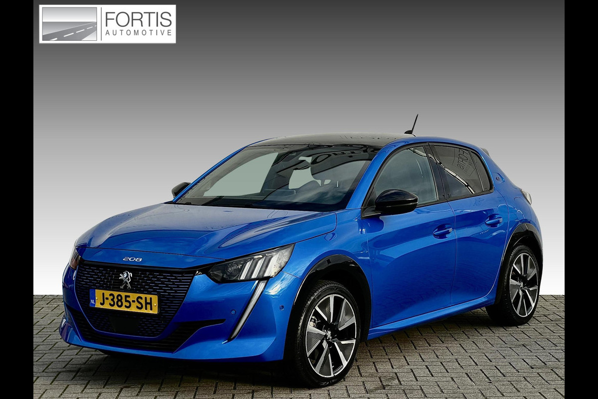 Peugeot e-208 EV GT 350 50 kWh NL-AUTO | PANORAMA DAK | SOH 91%