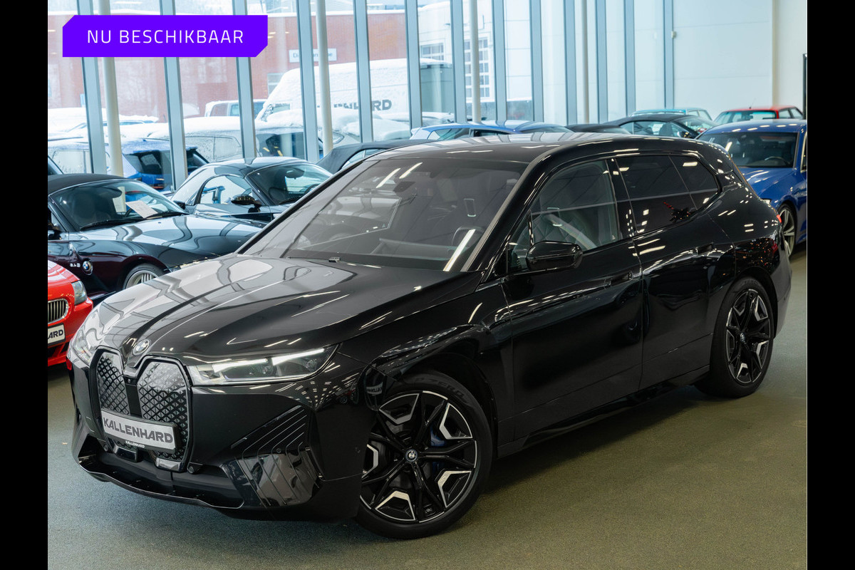 BMW iX xDrive50 - Sportpakket - Pano - Driving Ass Prof - Harman Kardon - 112 kWh