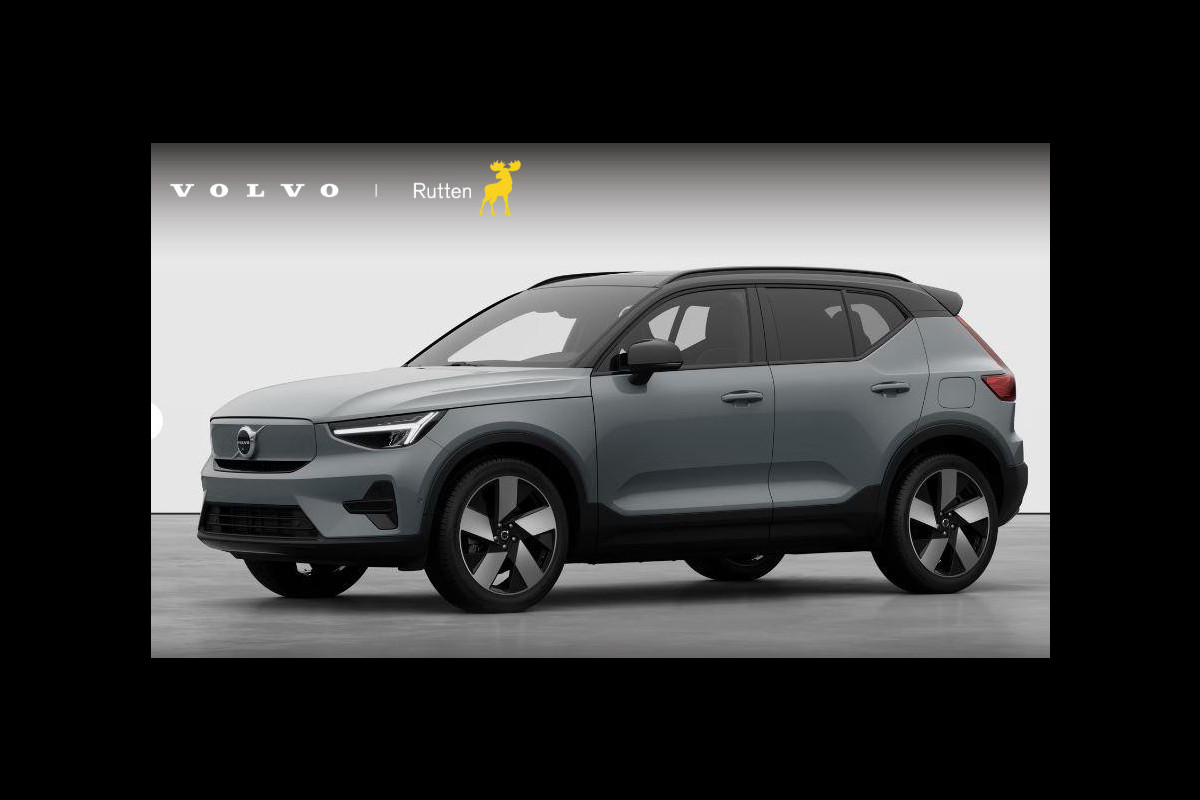 Volvo EX40 252PK Single Motor Extended Range 82 kWh Plus / Lounge pakket / Extra getint glas / Panoramadak / 360 camera / 20''velgen / zwart dak