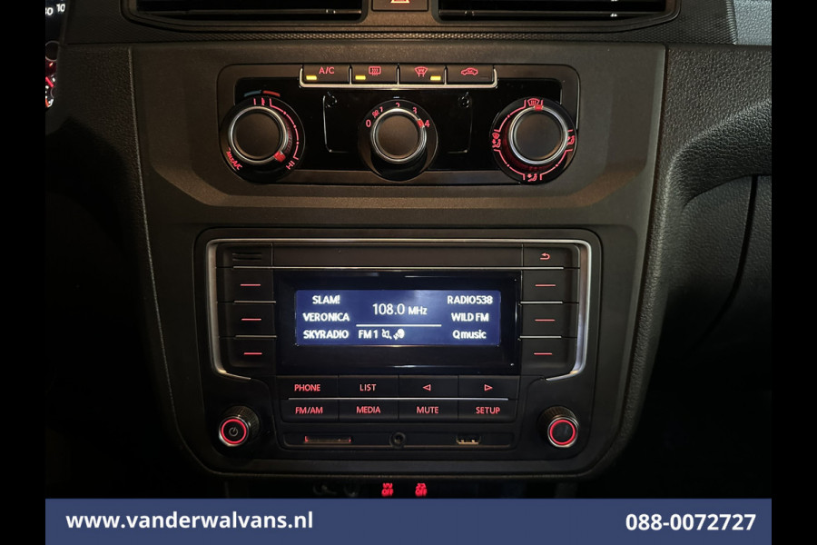 Volkswagen Caddy 2.0 TDI L1H1 Euro6 Airco | Camera | Cruisecontrol | Trekhaak Verwarmde Voorruit, Zijdeur, Parkeersensoren