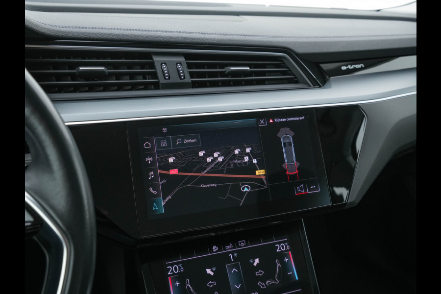Audi e-tron 50 Quattro Launch edition 71 kWh (⚠️) [ 3-Fase ] {SOH-100%} (INCL-BTW) Aut. *FULL-LED | DIGI-COCKPIT | NAVI-FULLMAP | HEATED-COMFORTSEATS | KEYLESS | AUDI-SOUND | SHIFT-PADDLES | ECC | PDC | CRUISE | 20''ALU*