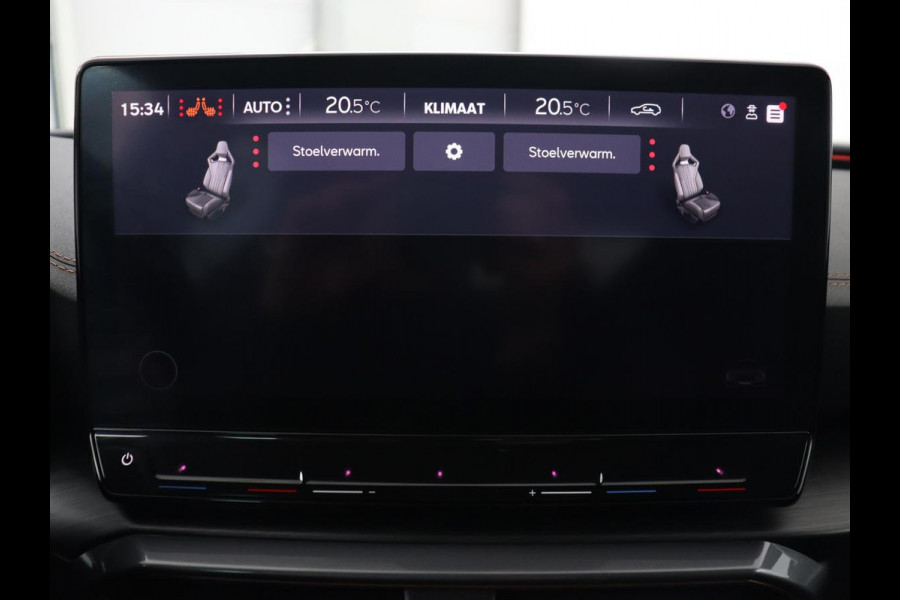 CUPRA Leon 2.0 TSI Cup 4-DRIVE | 310pk | Trekhaak | Stoel & stuurverwarming | Carplay | Leder | Adaptive cruise | 19'' | CUP Sportstoelen | Navigatie | Full LED | Beats Pack | Keyless | Sfeerverlichting