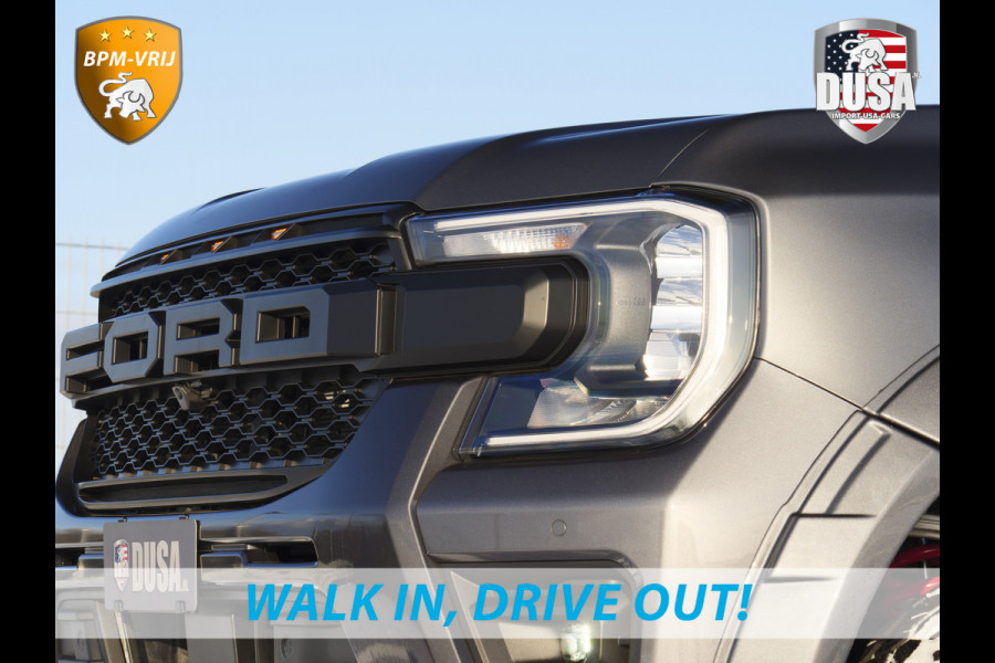 Ford Ranger 2.3 Double Cab Wildtrak PHEV | Plug-in Hybrid | High Peaks | Unieke uitvoering! | Lift kit | Bed Rack incl LED | Roof Rack incl Led | Fender Flares | Black Rhino Wheels | Ford Custom Grille