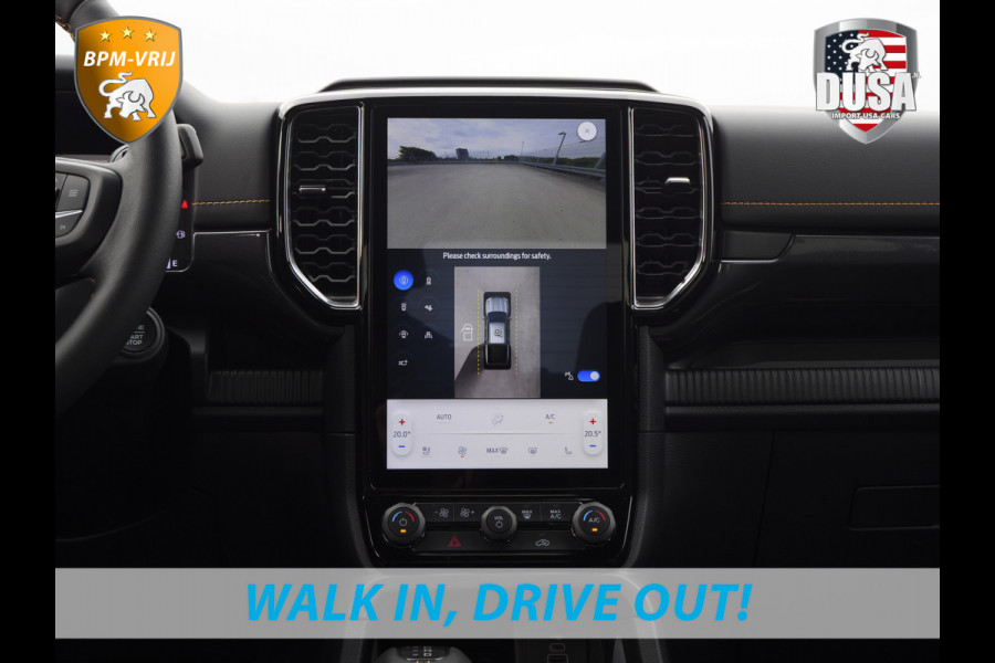 Ford Ranger 2.3 Double Cab Wildtrak PHEV | Plug-in Hybrid | High Peaks | Unieke uitvoering! | Lift kit | Bed Rack incl LED | Roof Rack incl Led | Fender Flares | Black Rhino Wheels | Ford Custom Grille