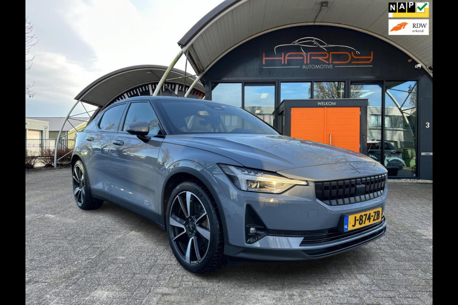 Polestar 2 Long Range Dual Motor Launch Edition 78kWh 93% SOH Pano AWD Thunder Grey NL-Auto 1e EIG Rijklaarprijs!