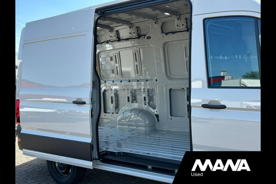 MAN TGE 35 2.0 3.140 140PK Automaat Ascot Gray Airco Cruise Navi Car-Plat Trekhaak Sensoren Camera Multifunctioneel stuurwiel Lane-assis