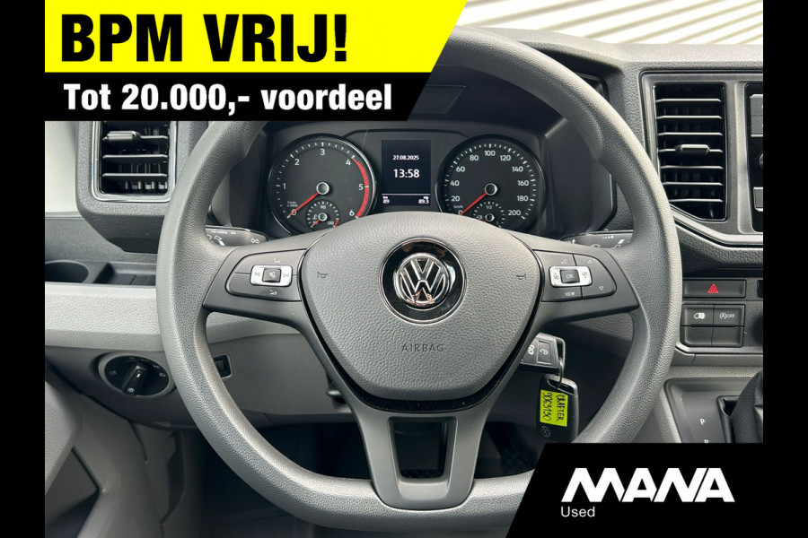 Volkswagen Crafter 35 2.0TDI 140PK L3H3 Automaat Carplay Sensoren Airco Cruise