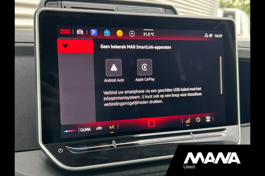 MAN TGE 5.160 BE-Combinatie Bakwagen Laadklep Koelwagen NIEUW Camera