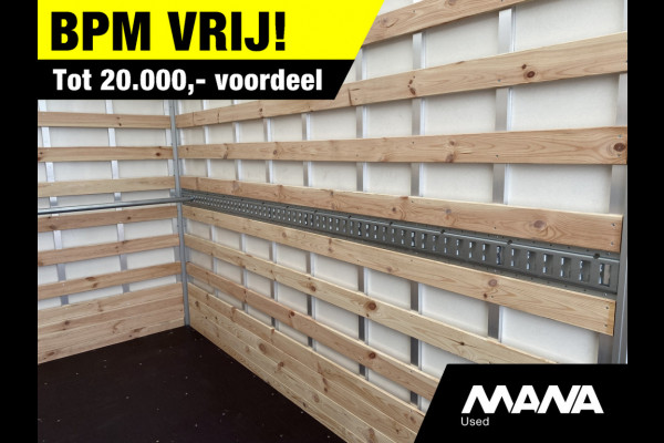 MAN TGE NIEUW 3.180 Bakwagen Dhollandia laadklep Nieuw model