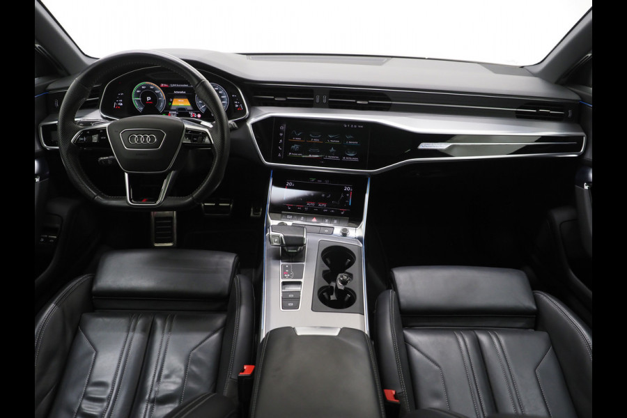 Audi A6 Avant 55 TFSI e quattro Competition Full Black | Panoramadak | B&O Audio | Camera | Keyless | Adaptive Cruise | Trekhaak | Carplay
