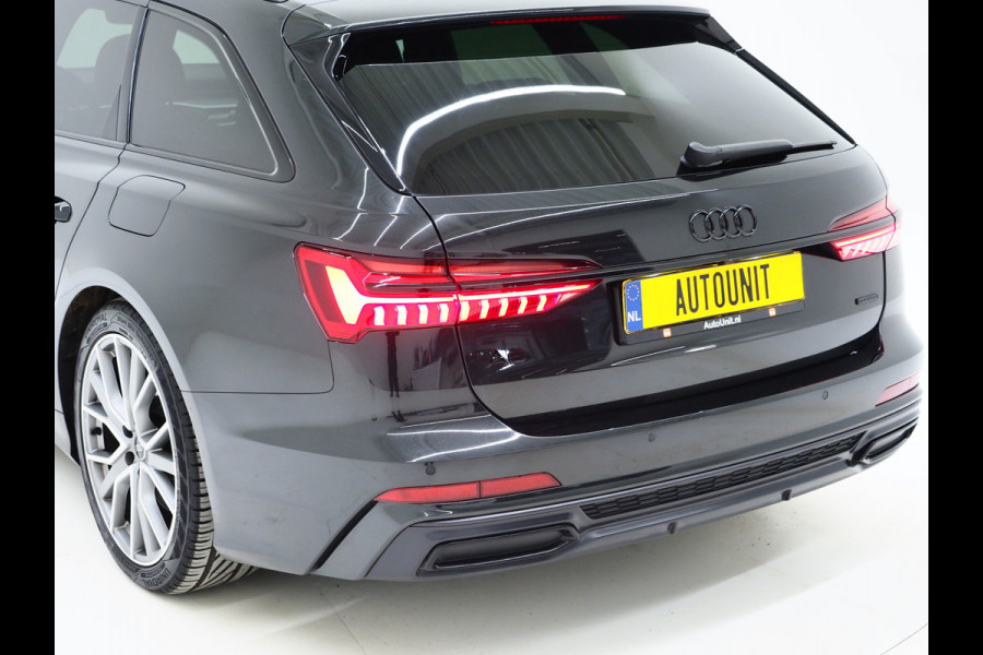 Audi A6 Avant 55 TFSI e quattro Competition Full Black | Panoramadak | B&O Audio | Camera | Keyless | Adaptive Cruise | Trekhaak | Carplay