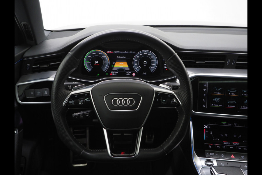 Audi A6 Avant 55 TFSI e quattro Competition Full Black | Panoramadak | B&O Audio | Camera | Keyless | Adaptive Cruise | Trekhaak | Carplay