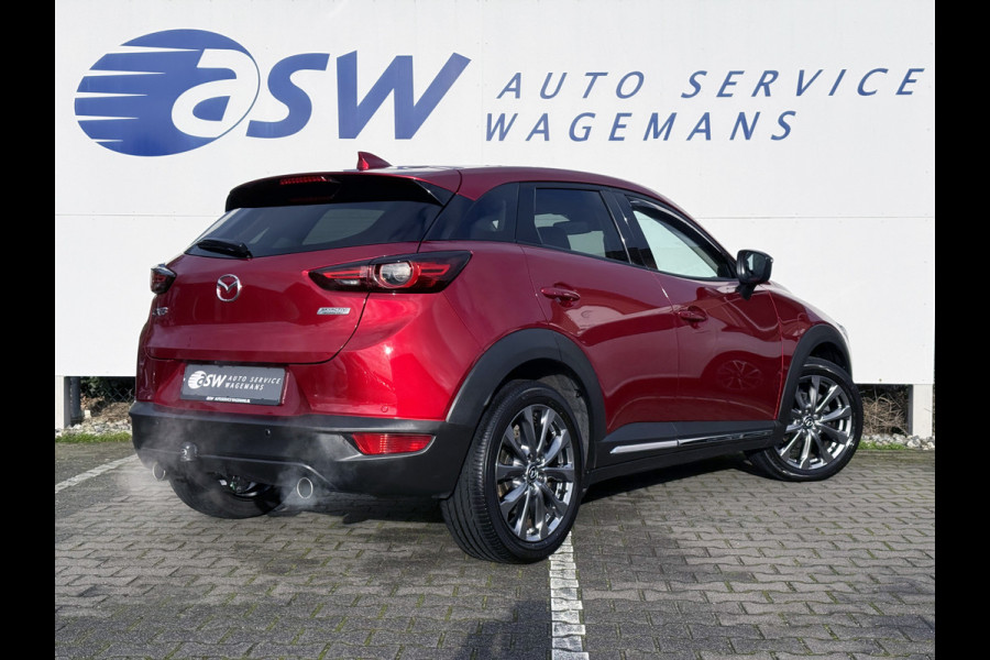 Mazda CX-3 2.0 SkyActiv-G 121 Luxury | Trekhaak | Memory | Leder | LED | HUD | 18 inch