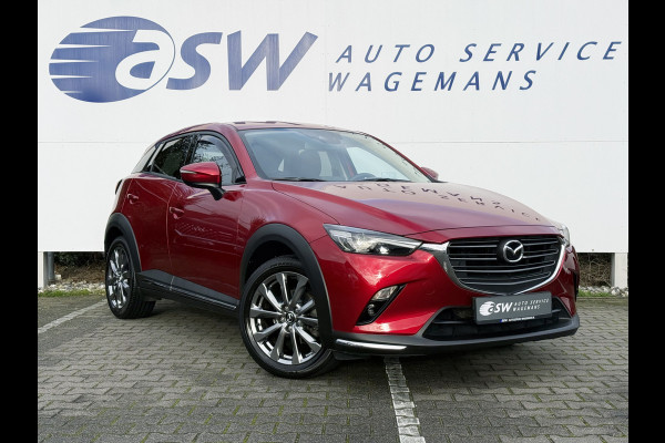 Mazda CX-3 2.0 SkyActiv-G 121 Luxury | Trekhaak | Memory | Leder | LED | HUD | 18 inch