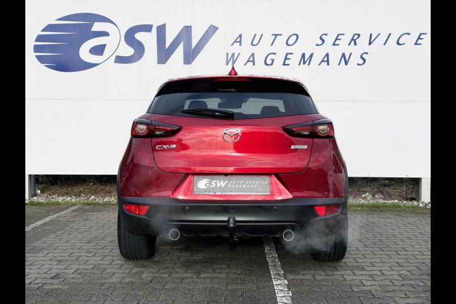 Mazda CX-3 2.0 SkyActiv-G 121 Luxury | Trekhaak | Memory | Leder | LED | HUD | 18 inch