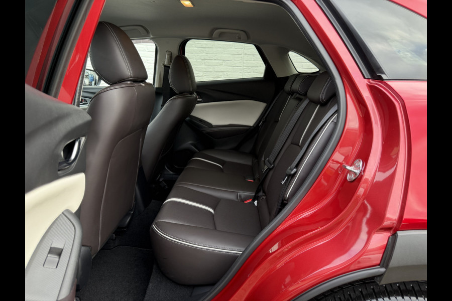 Mazda CX-3 2.0 SkyActiv-G 121 Luxury | Trekhaak | Memory | Leder | LED | HUD | 18 inch