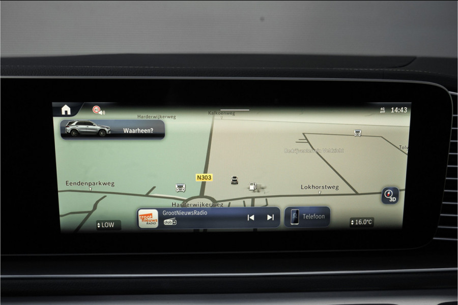 Mercedes-Benz GLE 450D 4M AMG Grijs Kenteken Airmatic Distronic 22" Stoelventilatie