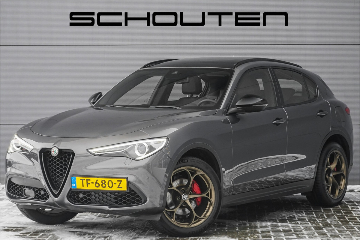 Alfa Romeo Stelvio 2.0 T AWD Super 280PK Leder Pano Camera 20" Q Velgen