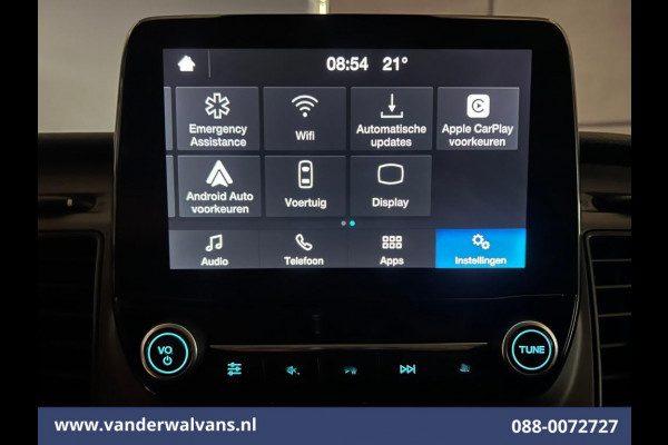 Ford Transit Custom 2.0 TDCI L2H1 Euro6 Airco | Camera | Apple Carplay | Android Auto | LED | Cruisecontrol Parkeersensoren, verwarmde voorruit, Bijrijdersbank, 2800kg trekvermogen