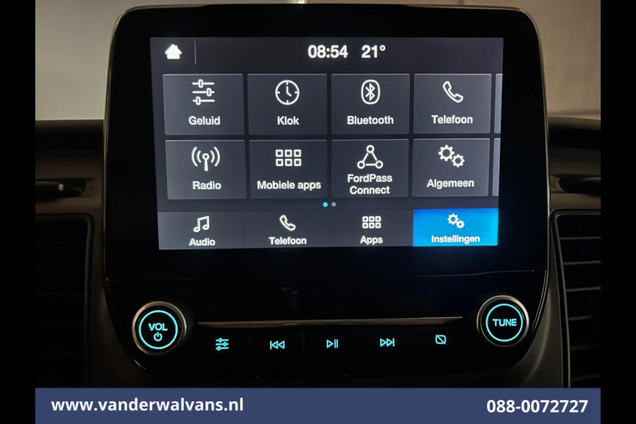 Ford Transit Custom 2.0 TDCI L2H1 Euro6 Airco | Camera | Apple Carplay | Android Auto | LED | Cruisecontrol Parkeersensoren, verwarmde voorruit, Bijrijdersbank, 2800kg trekvermogen